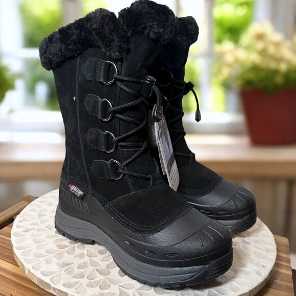 Baffin Chloe Waterproof Winter Snow Boots Black Women’s 7 Tundra Rated -40°F - Picture 3 of 14